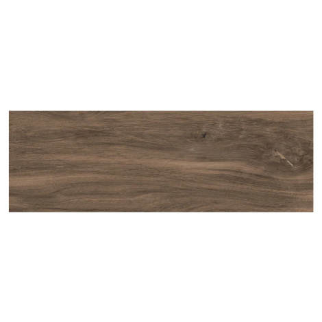 Ceramika Gres Dlažba Rancho Natura 05 tmavě hnědá, 20 x 60 cm CERRAD