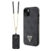 Kryt Guess GUHCP14SP4TDSCPK iPhone 14 6.1" black hardcase Crossbody 4G Metal Logo (GUHCP14SP4TDS