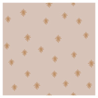 Dekornik Tapeta hvězdy béžová 280×50 cm