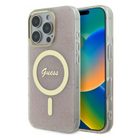 Guess pouzdro pro iPhone 16 Pro Max 6.9 růžové