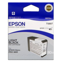 Epson T580 světlá černá