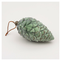 Dekoria Vánoční ozdoba Frosted Pinecone 18 cm, 9x18 cm