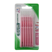 GUM mez.kart.BI-DIRECTION Růž.1.2mm 6ks G2614M6