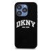 DKNY Liquid Silicone Arch Logo MagSafe Zadní Kryt pro iPhone 15 Pro Black