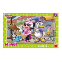 Puzzle Walt Disney Minnie na Monmartu 15 Dílků - Dino