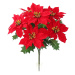 Umělá vánoční Poinsettie červená, 30 cm