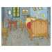 Malování podle čísel - LOŽNICE V ARLES (VINCENT VAN GOGH) Rozměr: 40x50 cm, Rámování: bez rámu a