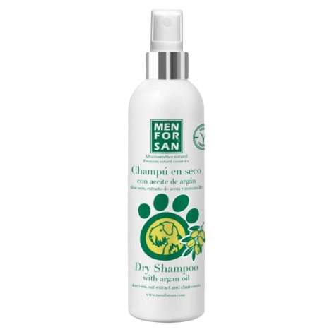 MENFORSAN Suchý šampon s arganovým olejem pro psy 250 ml
