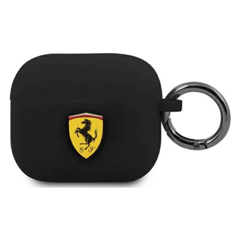 Ferrari FEA3SILBK AirPods 3 cover black Silicone (FEA3SILBK) G3FERRARI