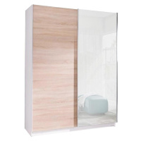 Skříň Se Zrcadlem Batumi 5 150cm Dub Sonoma