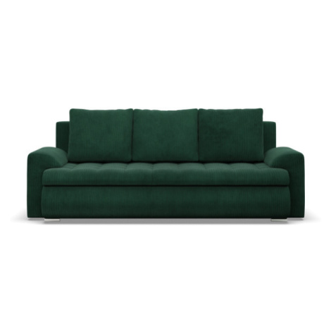 Třímístná rozkládací sedačka FORESTA lahvově zelená