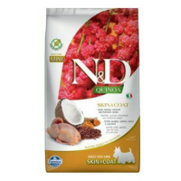 N&D Quinoa DOG Skin & Coat Quail & Coconut Mini 2,5kg sleva