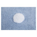 Lorena Canals koberce Přírodní koberec, ručně tkaný Polka Dots Blue-White Rozměry koberců: 120x1