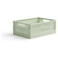 Skládací přepravka midi Made Crate  - spring green
