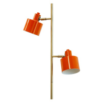 Dyberg Larsen Dyberg Larsen Ocean stojací lampa 2x oranž/mosaz