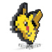 Mattel Pokémon Mega Pixel art - Pikachu