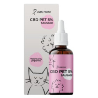 CURE POINT CBD Pet 5% Olej pro psy Sausage 10 ml