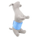 Vsepropejska Cessi protiznačkovací pás pro psa Barva: Modrá, Obvod slabin (cm): 32 - 46