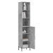 vidaXL Skříň highboard betonově šedá 34,5x34x180 cm kompozitní dřevo