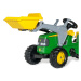 Šlapací traktor John Deere s přívěsem a lžící Rolly Toys 023110