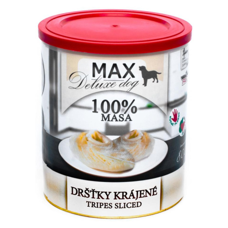 Max Deluxe Dog Deluxe Dog krájené hovězí dršťky 800g