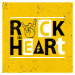 Ilustrace Rock poster. Rock in heart sign.Rock, IgorNelson, 40 × 40 cm