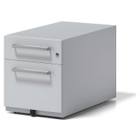 BISLEY Pojízdný kontejner Note™, s 1 kartotékou pro závěsné složky a 1 univerzální zásuvkou, v x