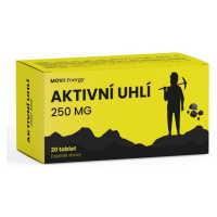 MOVit Aktivní uhlí 250mg tbl.20