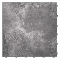 Swisstrax dlaždice modulární podlahy typu Vinyltrax Pro 40×40 cm barva leštěný mramor (polished 