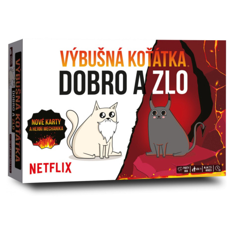 Výbušná koťátka: Dobro a zlo Asmodee