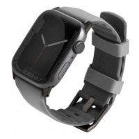 UNIQ Linus AiroSoft silikonový řemínek Apple Watch 41/40/38mm šedý