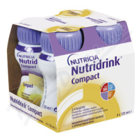 Nutridrink Compact s přích.banán 4x125ml