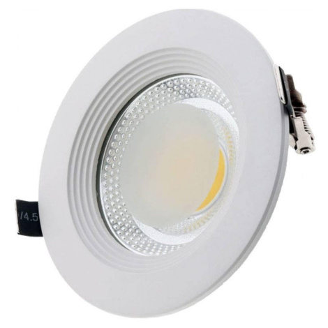 LED COB Stropní svítidlo kruhové Build-In 20W Studená bílá Optonica