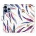 iSaprio flip pouzdro Ornamental Leaves pro iPhone 13 Pro