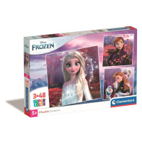 Puzzle Frozen, (3x) 48 ks