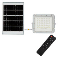 LED Venkovní solární reflektor LED/10W/3,2V IP65 6400K bílá + DO