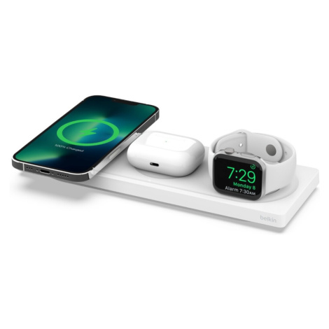 Belkin BOOST CHARGE PRO 3v1 MagSafe nabíječka 15W bílá