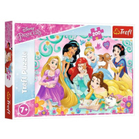 Trefl Puzzle Disney Princess - Šťastný svět princezen / 200 dílků