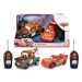 RC Cars Blesk McQueen a Burák Twin Pack 14 cm, 1:32, 1kan