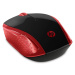 HP myš 200 bezdrátová červená