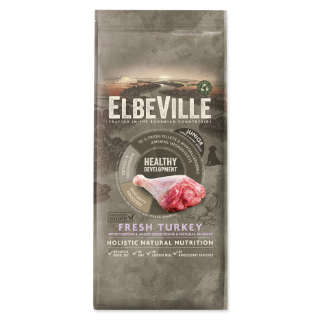 Elbeville Krmivo Puppy and Junior Large Healthy Development Fresh Turkey 11,4kg