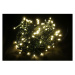 Vánoční řetěz 100 LED V8F100WW délka 8m teplá bílá