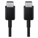 Samsung USB-C/USB-C datový kabel 3A, 1.8m (EP-DX310JBE) černý