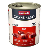 Grancarno konzerva pro psy Adult hovězí 800 g