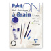 Blok Clairefontaine Paint on Grain A4, 20 listů, 250g Clairefontaine