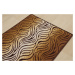 Berfin Dywany Protiskluzový běhoun na míru Zel 1014 Brown - šíře 120 cm