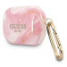 Guess GUAPUNMP pouzdro na AirPods PRO pink Marble Collection