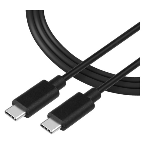 Tactical Smooth Thread Cable USB-C/USB-C 1m černý