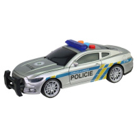 Policejní auto na setrvačník světlo zvuk (čeština) na baterie