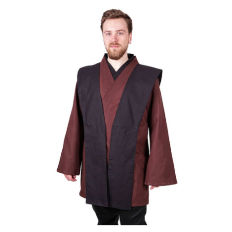 Bavlněný tabard Jedi - černý, velikost S